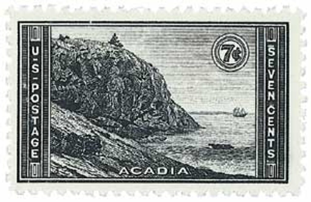 #746 - 1934 7c National Parks: Acadia, Maine