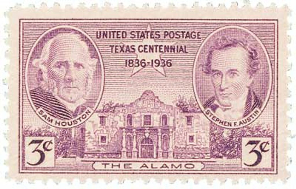 1936 3¢ Texas Centennial
