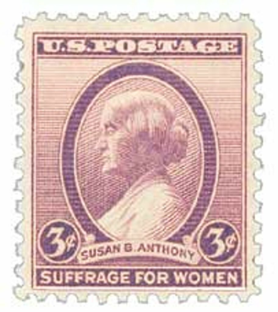 1936 3¢ Susan B. Anthony