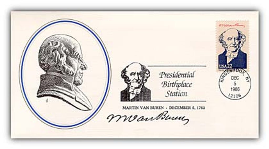 # 81116A - 1986 Birthplaces of Am.Pres.-Van Buren Single