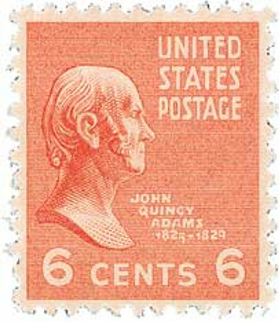 1938 6¢ John Q. Adams