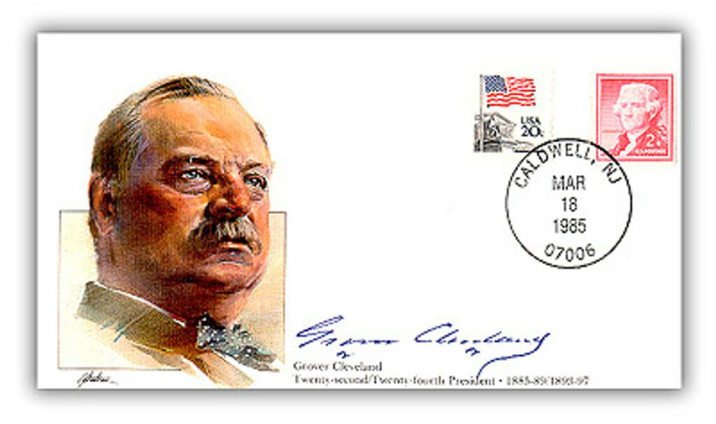 1985 PRS Grover Cleveland Commemorative Cover
