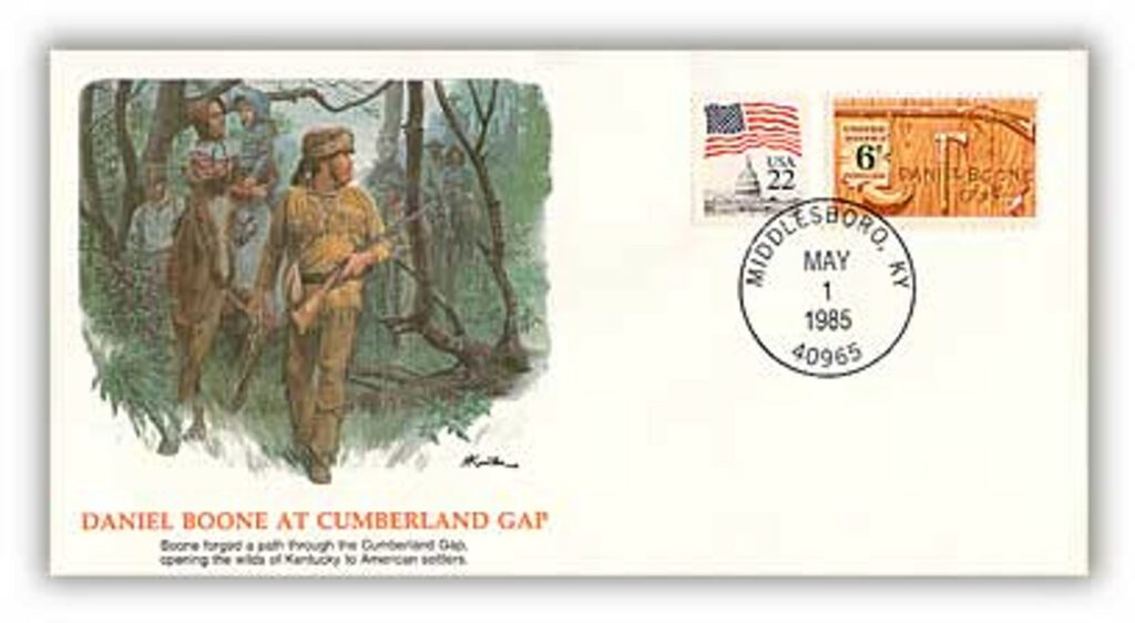1985 Epic Events in American History - Daniel Boone Deluxe Cover