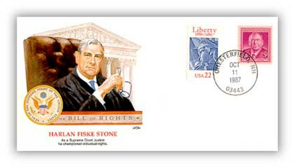# 81871 - 1987 Harlan Stone/Shapers of Am. Liberty