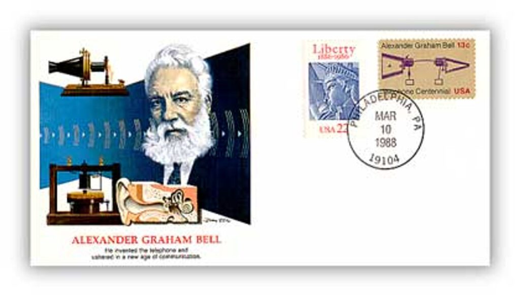 # 81888 - 1988 Alexander Graham Bell Cover