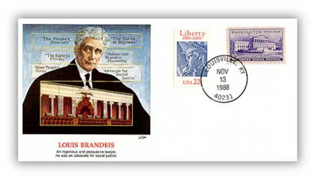 # 81907 - 1988 Louis Brandeis Cover