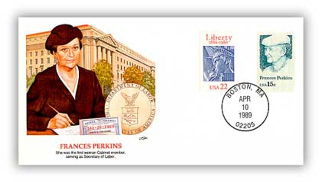 # 81937 - 1989 Frances Perkins Cover