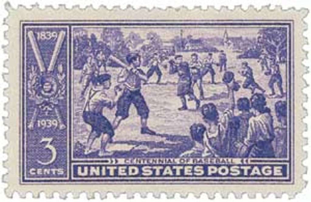 # 855 - 1939 3c Baseball Centennial