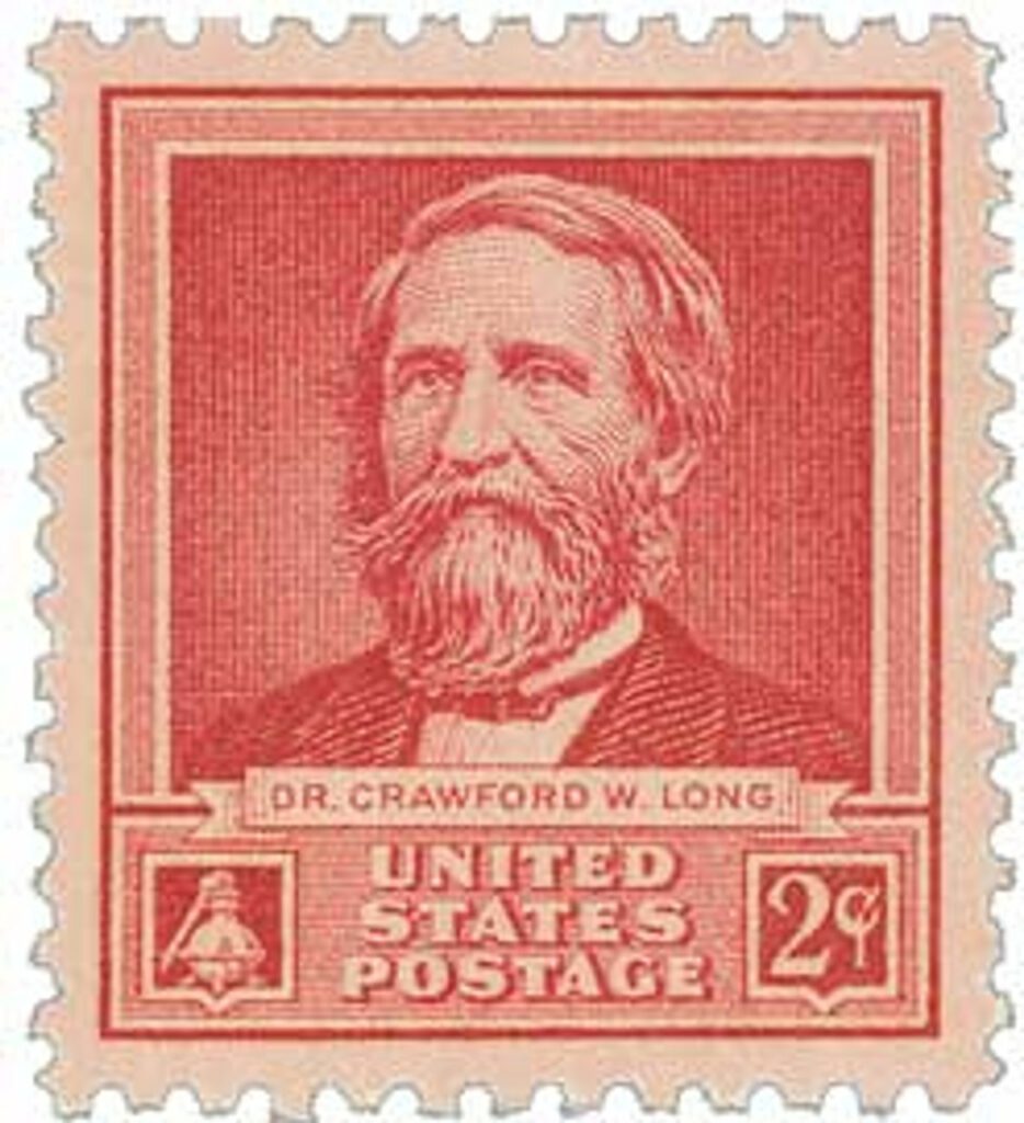 # 875 - 1940 Famous Americans: 2c Dr. Crawford W. Long