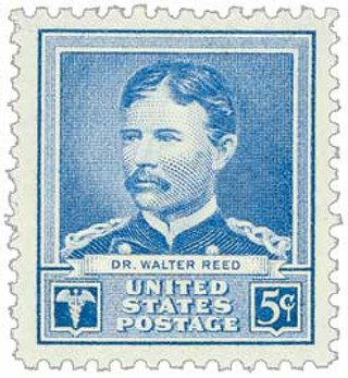 1940 Famous Americans: 5¢ Dr. Walter Reed