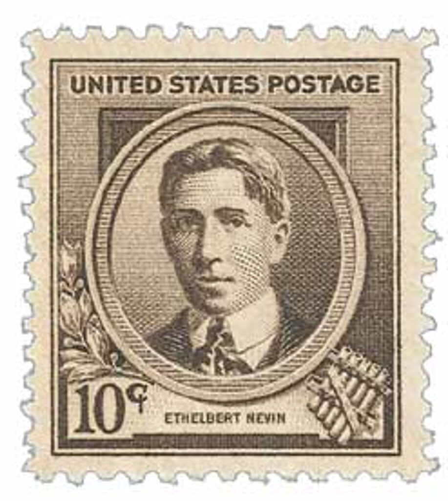 # 883 - 1940 Famous Americans: 10c Ethelbert Nevin
