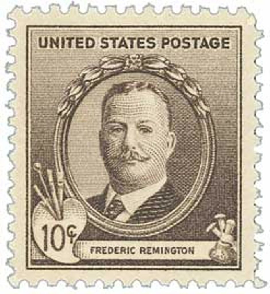 # 888 - 1940 Famous Americans: 10c Frederic Remington