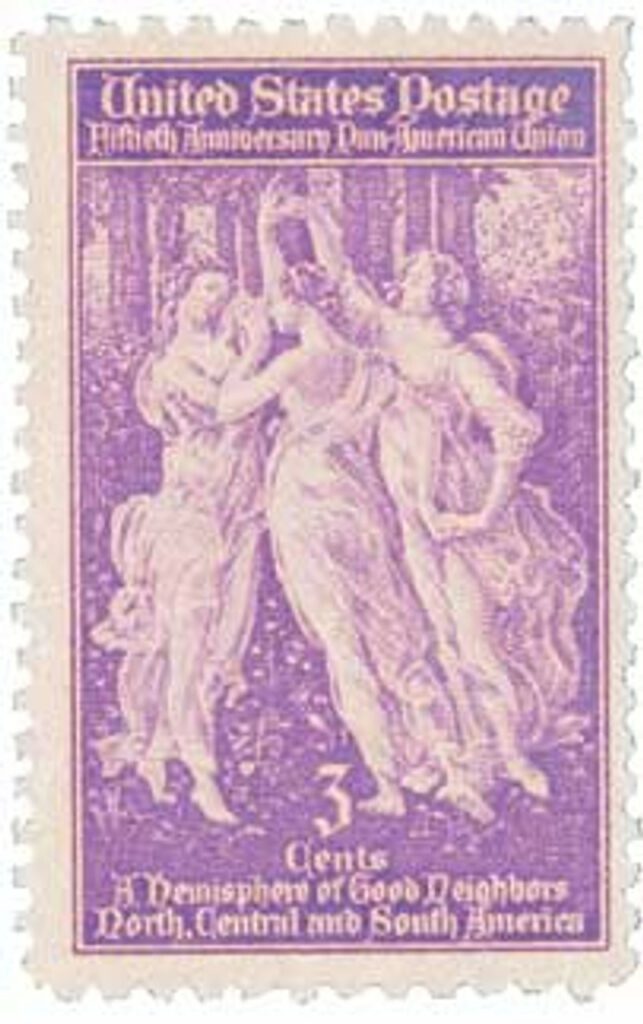 1940 3c Pan-American Union