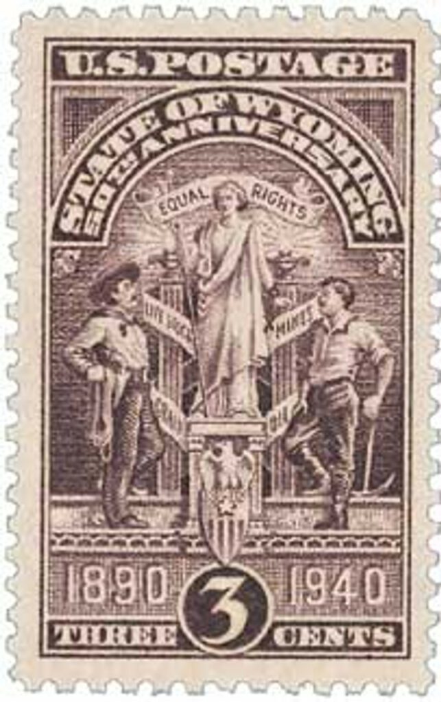 1940 3¢ Wyoming Statehood