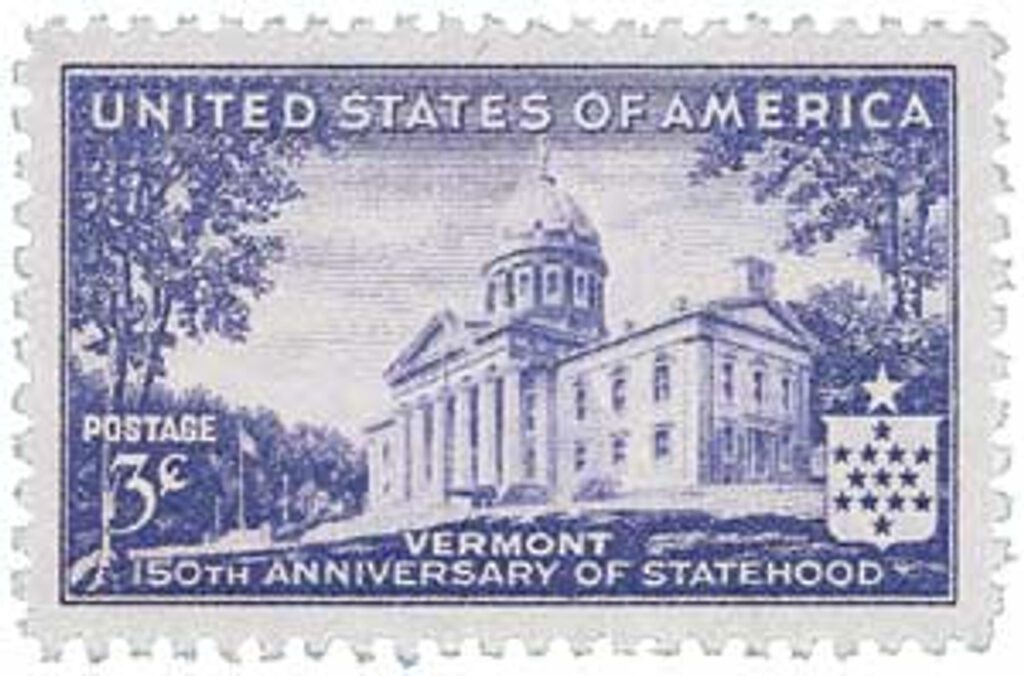 # 903 - 1941 3c Vermont Statehood
