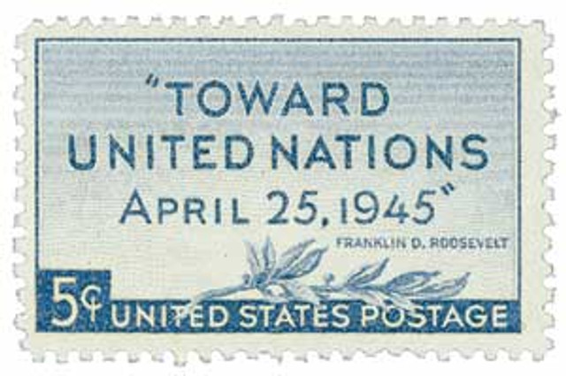 1945 5¢ UN Peace Conference