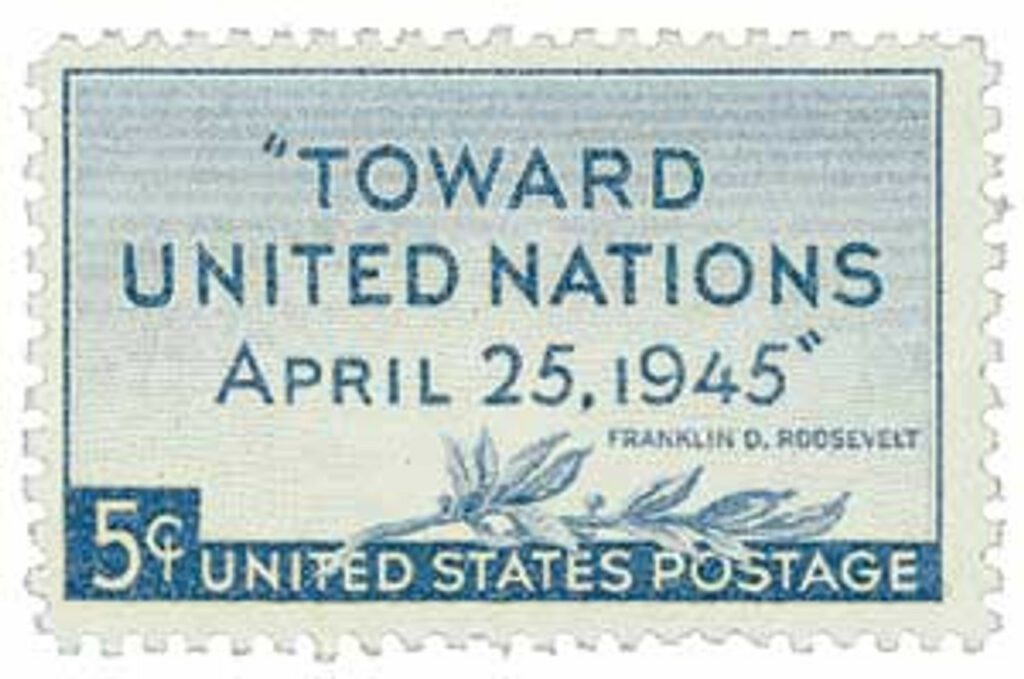 1945 5¢ UN Peace Conference