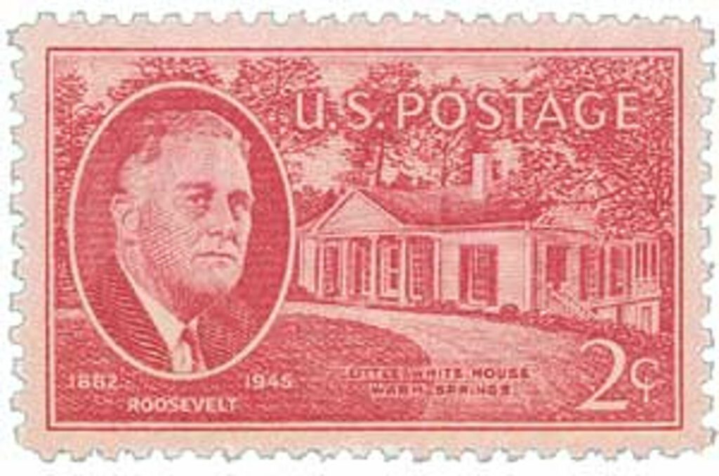 # 931 - 1945 2c Roosevelt and Little White House