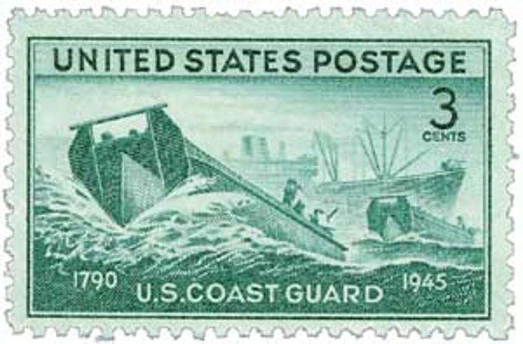 1945 3¢ US Armed Forces: Coast Guard