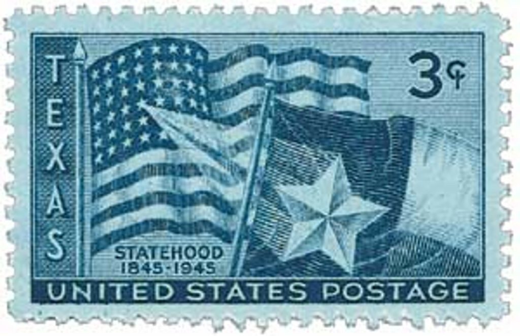 1945 3¢ Texas Statehood