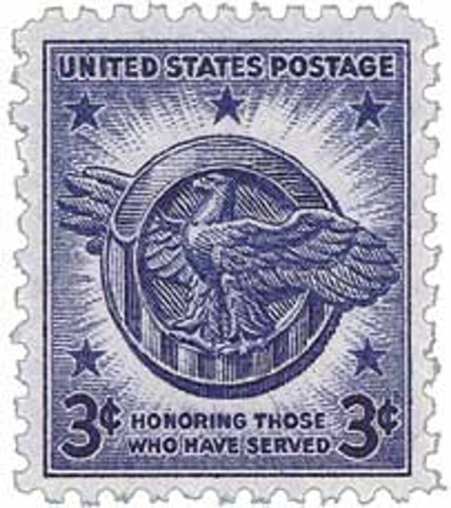 # 940 - 1946 3c US Armed Forces: Veterans of World War II