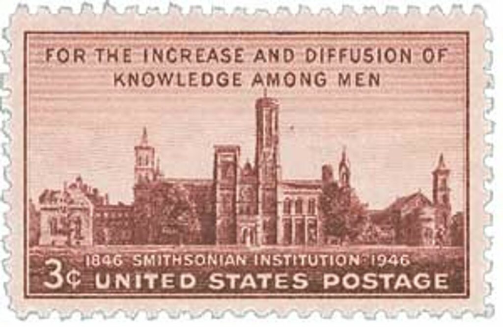 1946 3¢ Smithsonian Institution