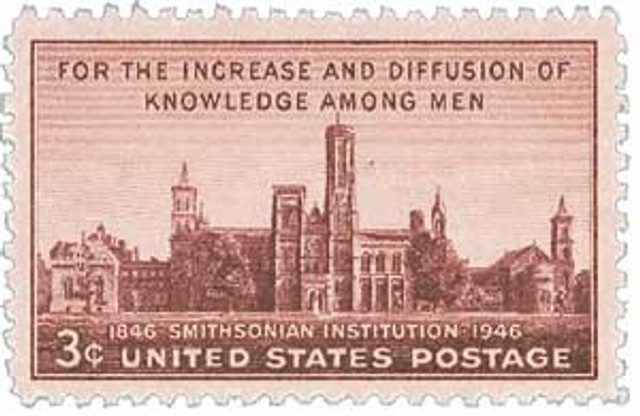 1946 3¢ Smithsonian Institution