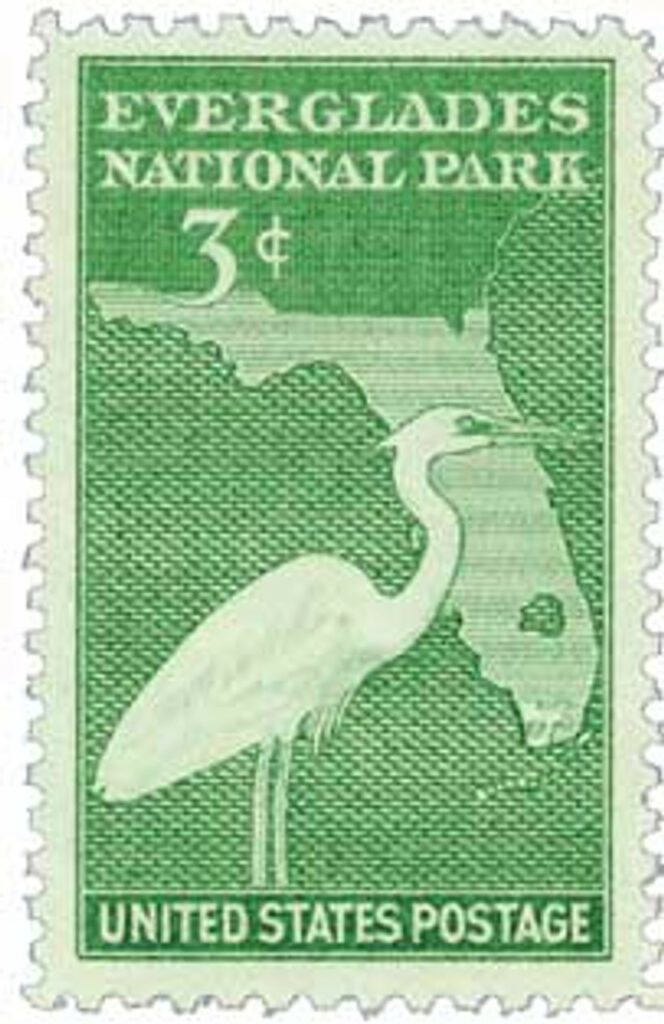 1947 3¢ Everglades National Park
