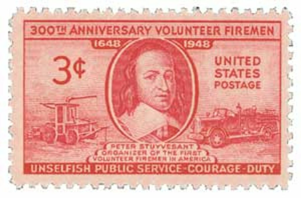# 971 - 1948 3c Volunteer Firemen 300th Anniversary
