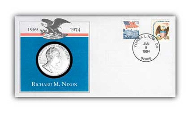 # 97830 - 1993 Richard M. Nixon Platinum Plated PNC