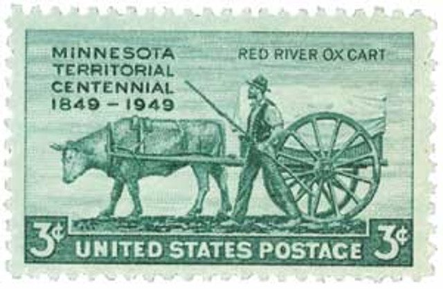 #981 - 1949 3c Minnesota Territory