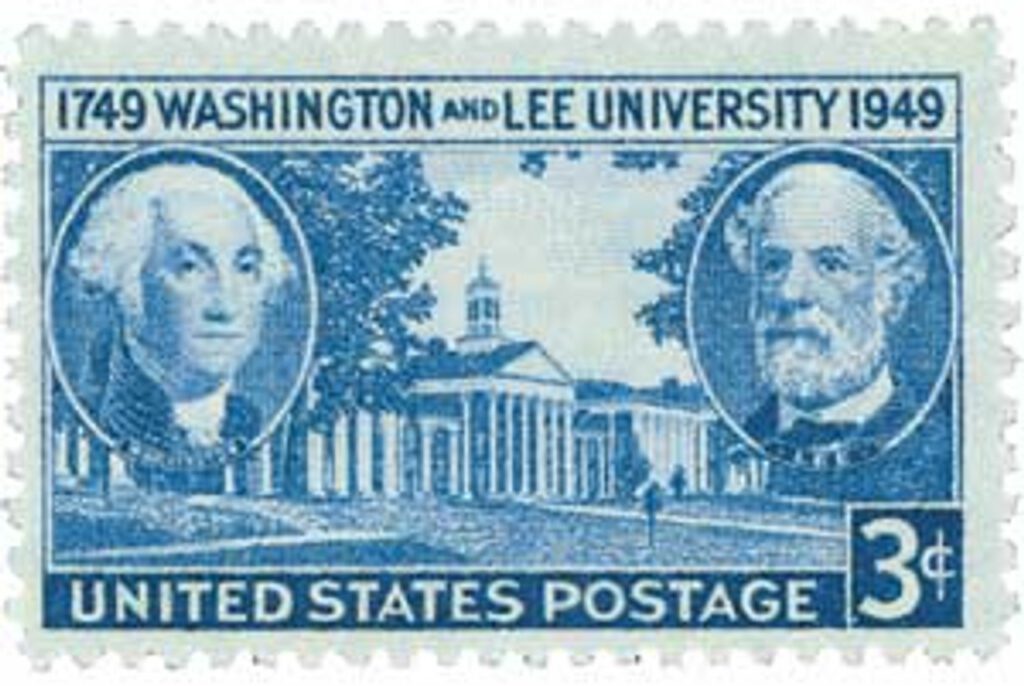 #982 - 1949 3c Washington and Lee University