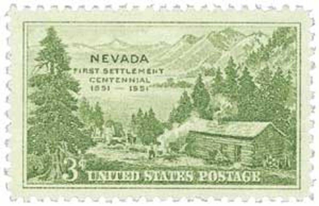 # 999 - 1951 3c Nevada Settlement