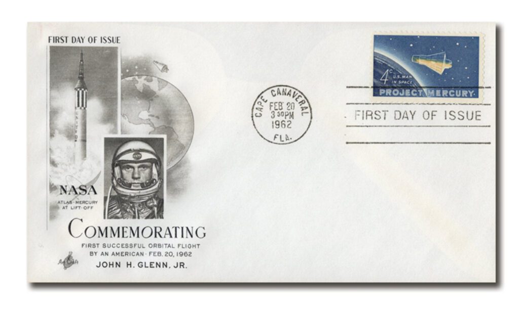# AC339 - 02/20/1962 USA, Commemorating First Successful Orbital Flight By An American John H. Glenn