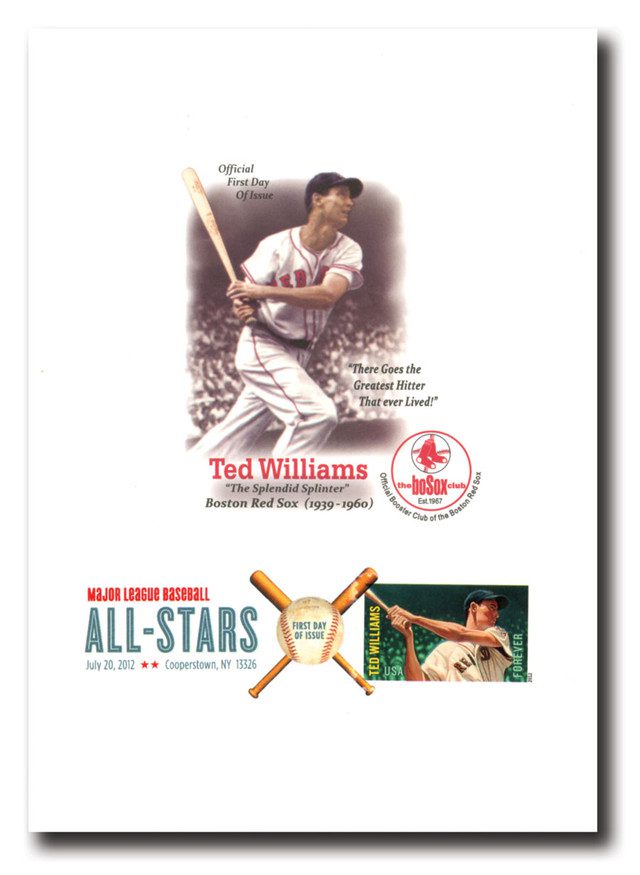 2012 Legends of Baseball - Ted Williams - 5x7 Proofcard