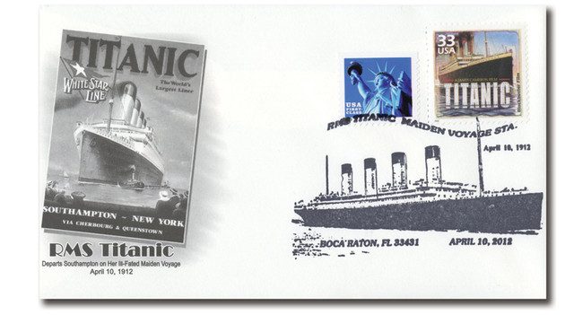 #AC502 - 4/10/2012, USA, 100th Anniversary RMS Titanic Maiden Voyage