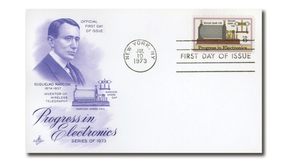 7/10/1973, USA, Postcard, Progress in Electronics Series of 1973