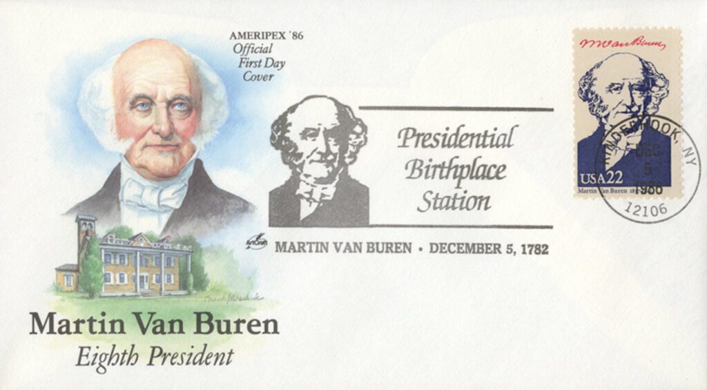 # AC537 - 12/5/1986, USA, 2216h, Martin Van Buren 8th President
