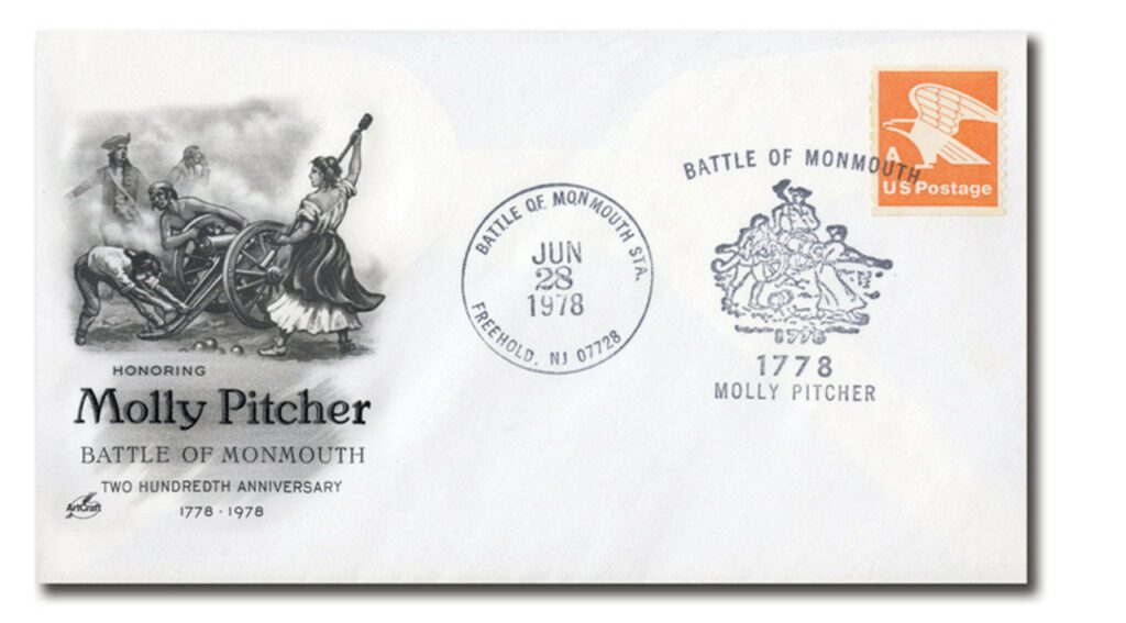 # AC555 - 6/28/1978, USA, Honoring Molly Pitcher Battle of Monmouth