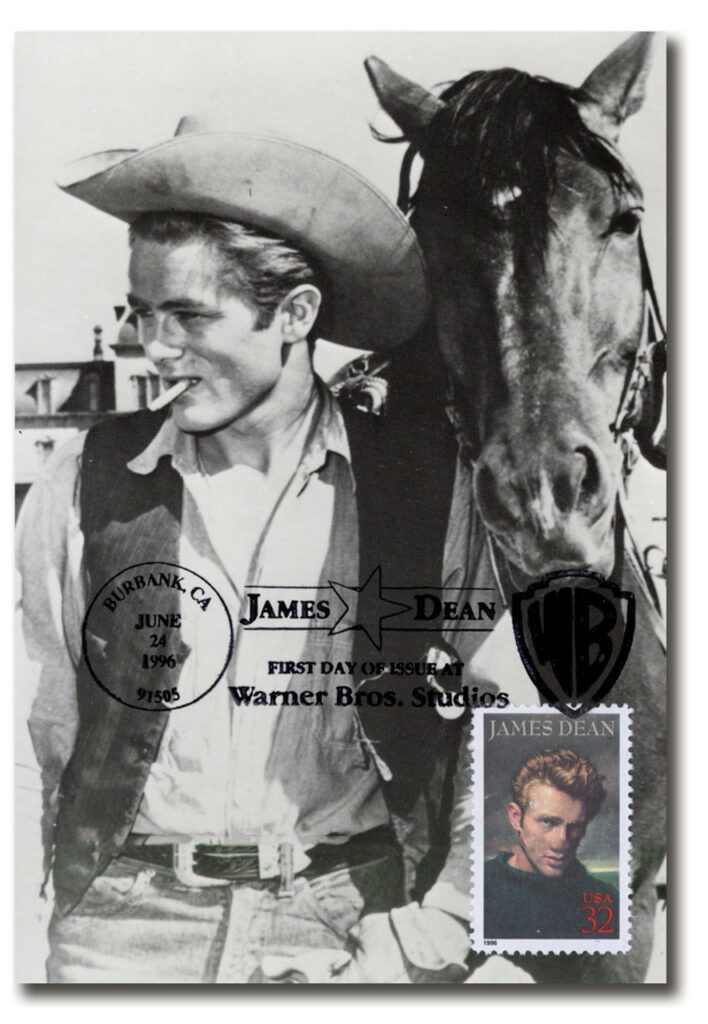6/24/1996, #3082 Postcard, James Dean
