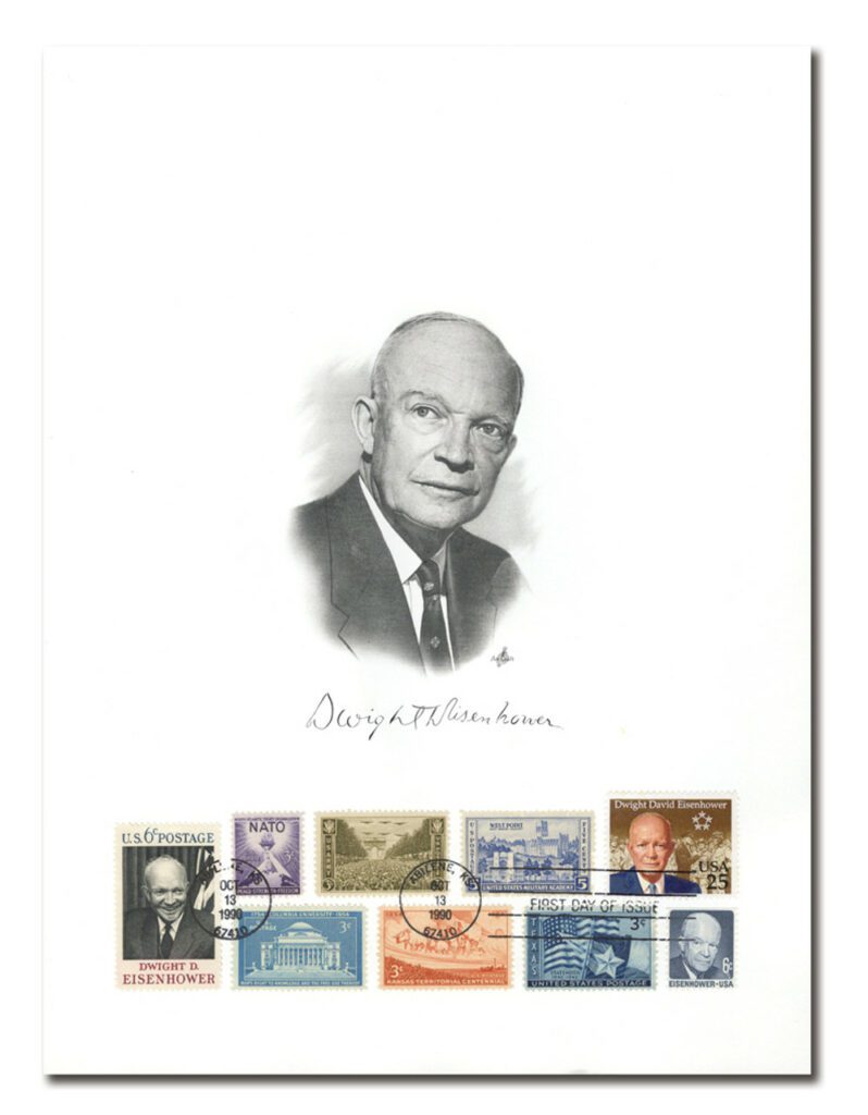 # AC795 - Dwight D. Eisenhower, 10/13/1990, Combo cover