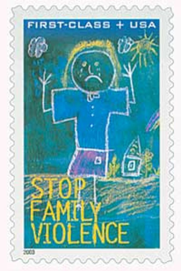 # B3 - 2003 Non-Denominated, 37c + 8c Surtax Semipoostal - Stop Family Violence