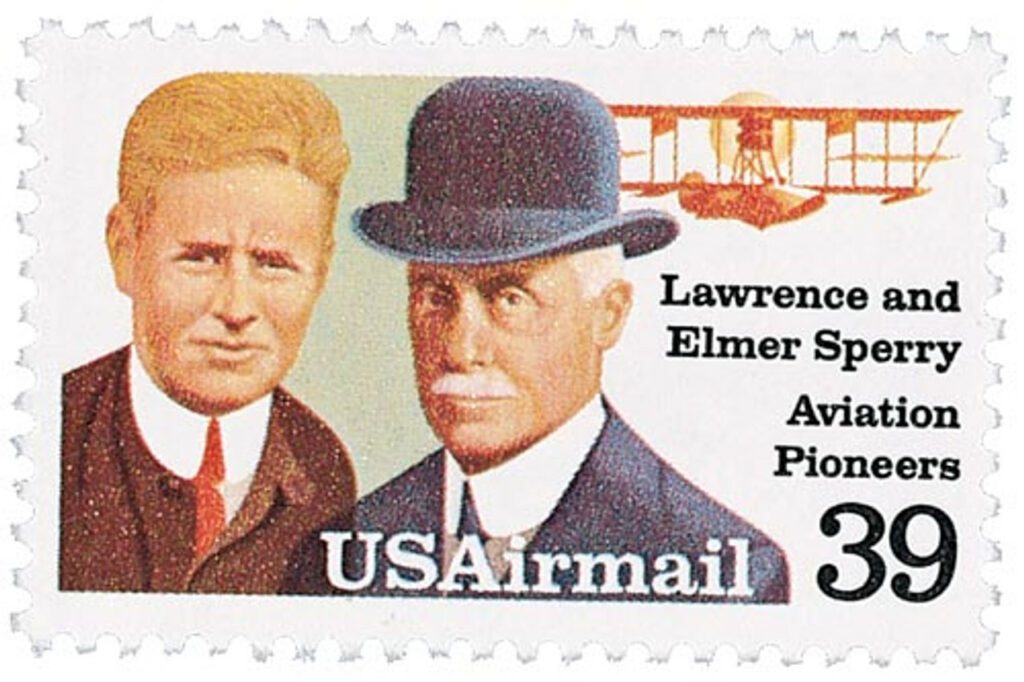 1985 39¢ Lawrence and Elmer Sperry