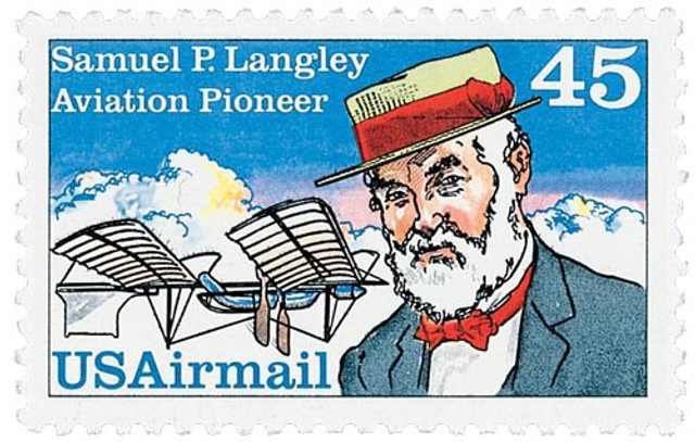 1988 45¢ Samuel Langley