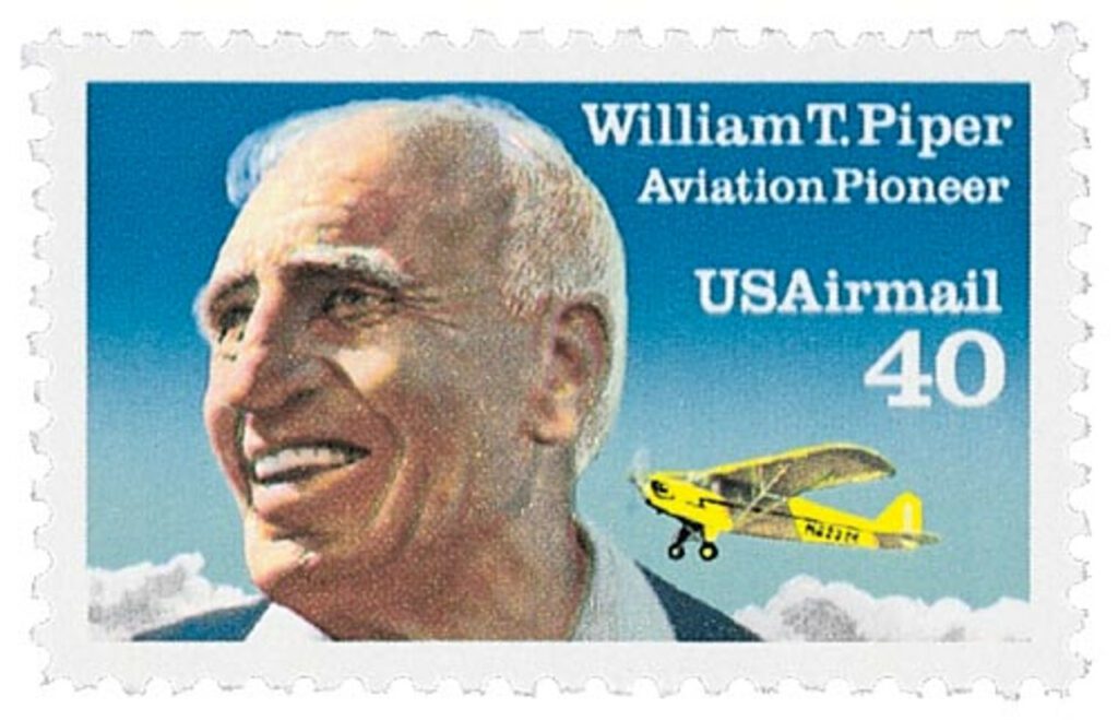 1991 45¢ William T. Piper