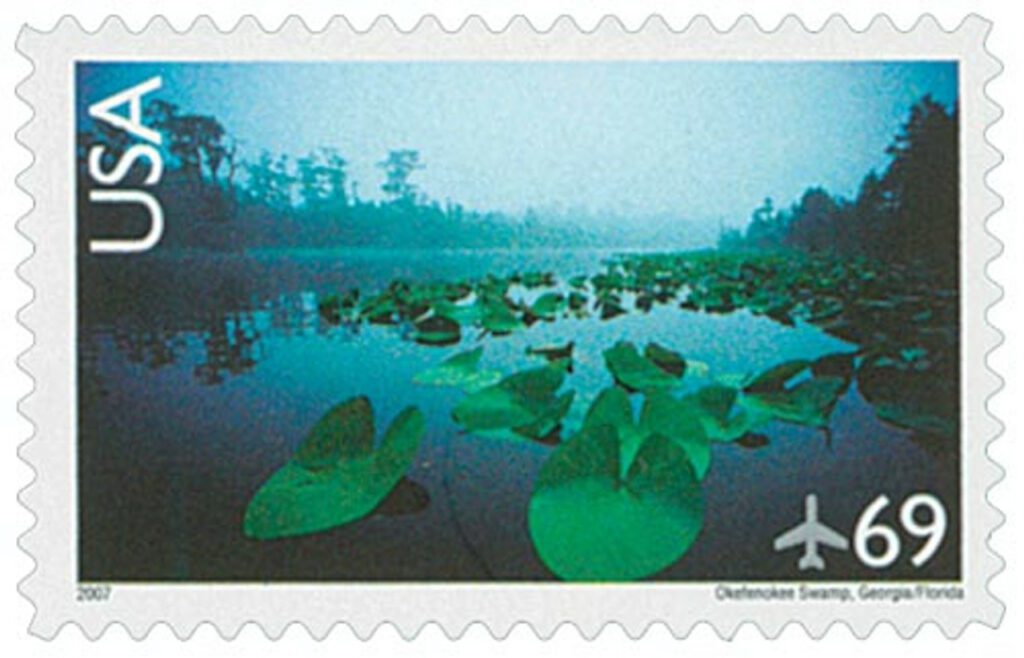 2007 69¢ Okefenokee Swamp