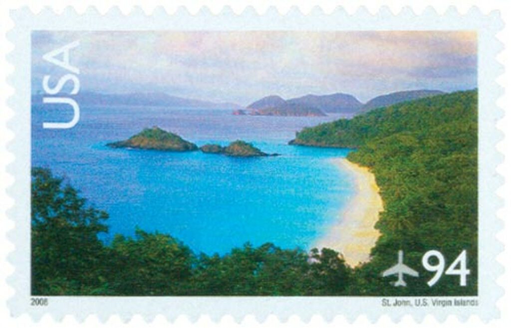 2008 94¢ Trunk Bay, St. John, Virgin Is.