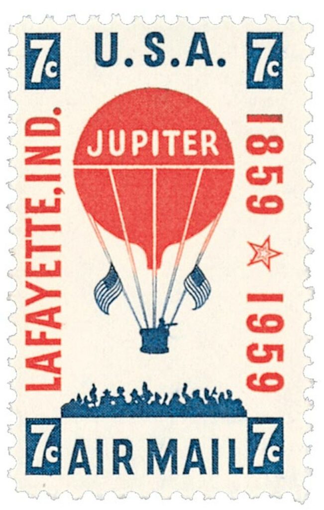 1959 7¢ Balloon Jupiter