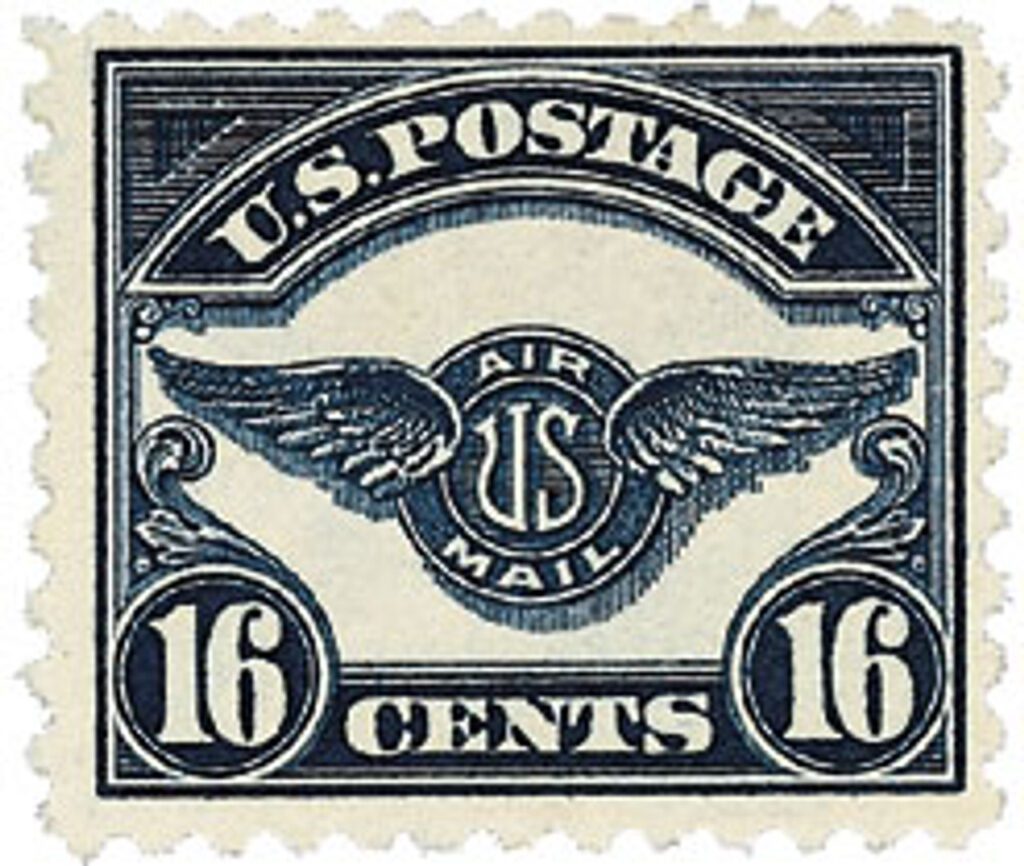 # C5 - 1923 16c Air Service Emblem, dark blue