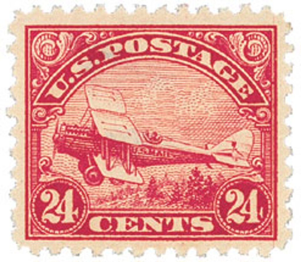 # C6 - 1923 24c Airmail carmine